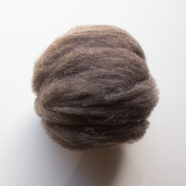 Organic Semi Worsted Shetland Wool Sliver - Garthenor Organic
