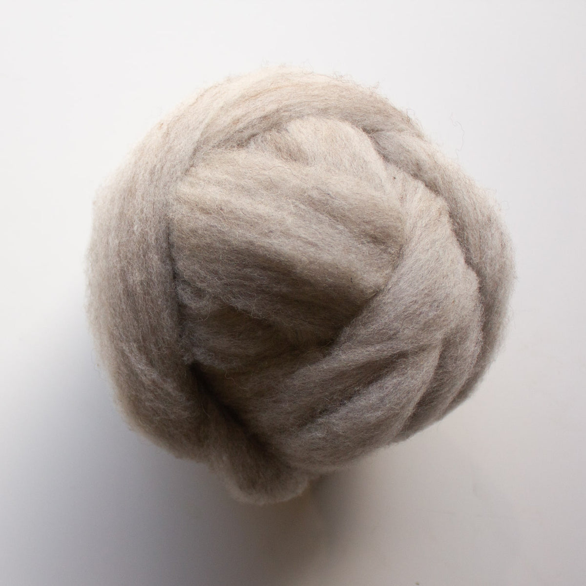 Organic Semi Worsted Shetland Wool Sliver