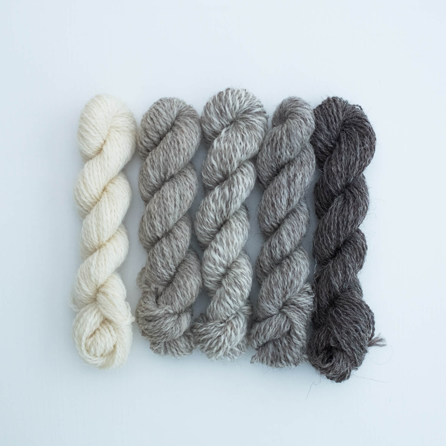 Number 2 Mini Skein Bundle: Stone Drift